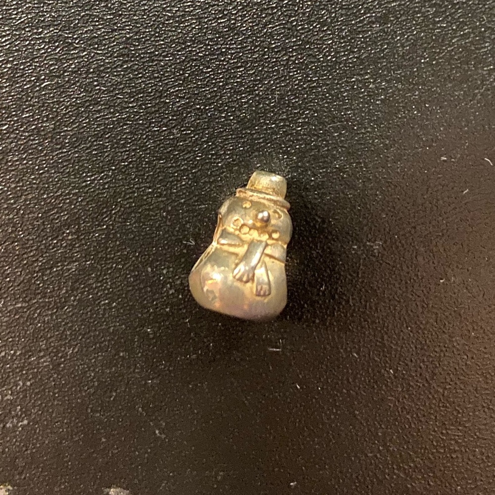 Pandora snowman charm